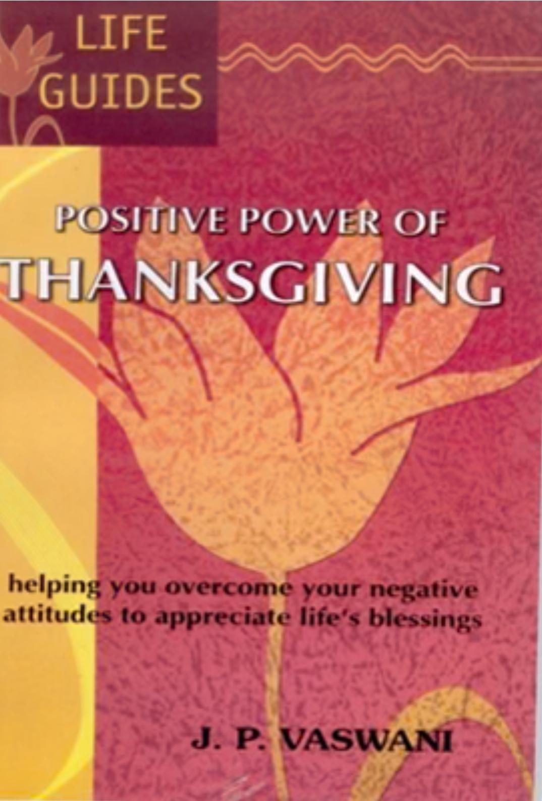 Positive Power Of Thanksgiving – Svc